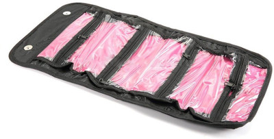 

MANOGYAM Black Roll N Go Travel Buddy Toiletry Bag Travel Toiletry Kit(Multicolor)