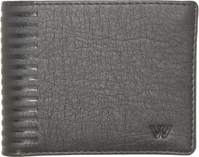 

Wildland Men Black Artificial Leather Wallet(6 Card Slots)
