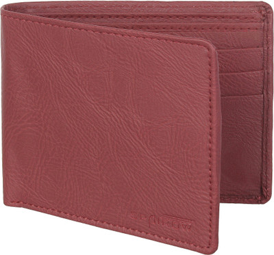 

Spairow Men Red Artificial Leather Wallet(6 Card Slots)