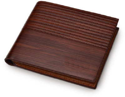 

SPL Men Brown Artificial Leather Wallet(6 Card Slots)