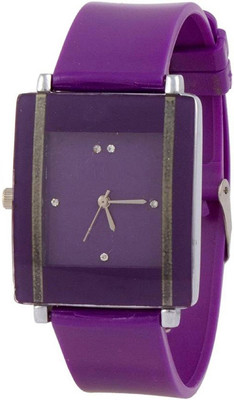 

Orayan New Square Shape PG-Purple Analogue Watch - For Girls