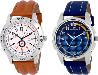 

DP COLLECTION Dp Coll-0021Wht-Bl Unique RACE Men Watch - For Men