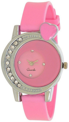 

Maxi Retail Heart on Top DG-Pink Analogue Watch - For Girls