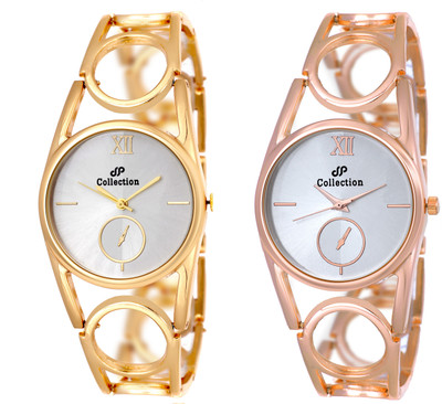 

DP COLLECTION DpColl-0011Gd-Rg Unique Women Stylish Watch - For Women