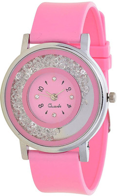 

Maxi Retail Cristal Dial DG-Pink Analogue Watch - For Girls