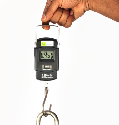 

manogyam weighing scale multi purpose upto 50 kg Weighing Scale(black)
