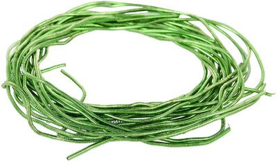 

GOELX Zardozi Spring for Bangles/Jewellery Making/Embroidery/Scrap booking, Card Making/Decoration & Crafts.Pack of 5 mtrs - Green