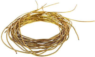 GOELX Zardozi Spring for Bangles/Jewellery Making/Embroidery/Scrap booking, Card Making/Decoration & Crafts.Pack of 10 mtrs - Copper