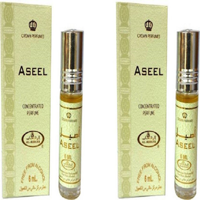 

Crown AL REHAB ASEEL PACK OF 2 PC Floral Attar(Floral)