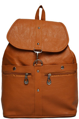 

Bizarre Vogue BV1023 5 L Backpack(Tan), Mustard