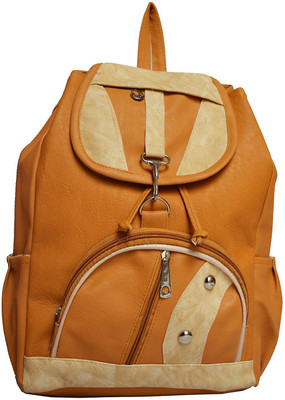 

Bizarre Vogue BV1020 5 L Backpack(Tan), Mustard