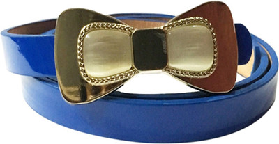 

shopjinie Women Casual Blue Synthetic Belt