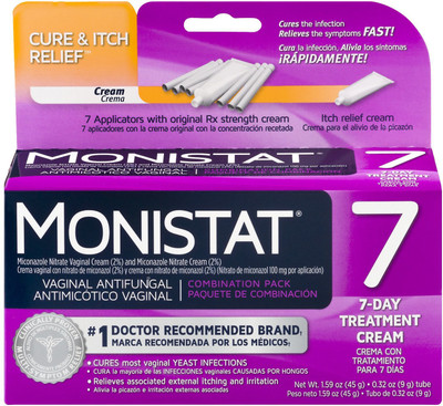 

Monistat 7 Feminine Cure & Itch Relief, 7-Day Treatment Cream(45 g)