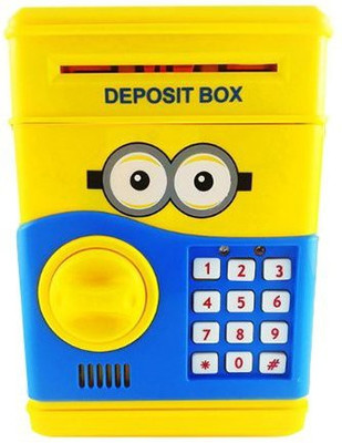 Adaan baby atm Coin Bank(Multicolor)