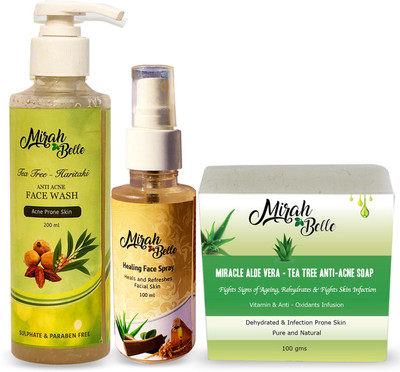 

Mirah Belle Naturals Acne & Pimples Relief Sliver Kit(Set of 3)