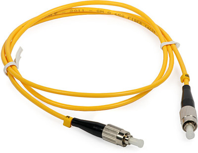 

ANDTRONICS Simplex Single Mode FC to FC Optical Fiber Patch Cord Cable FC/PC - FC/PC 5M Network Cable(Compatible with Mobile, Laptop, Tablet, Mp3, Gaming Device, Yellow)