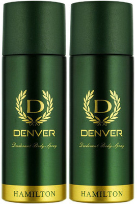 

Denver deodorant Body Spray - For Men(150 ml, Pack of 2)