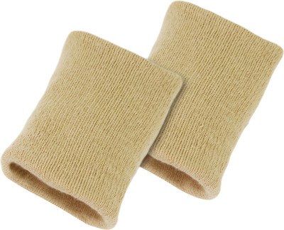 

Neska Moda Cotton Wrist Band and Fitness Band(Beige, Pack of 2)
