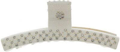 

Anuradha Art Jewellery Clutcher Hair Claw(White)