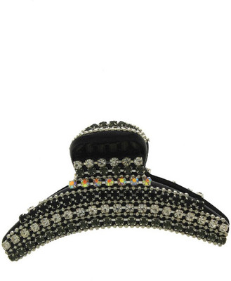 Anuradha Art Jewellery Clutcher Hair Claw(Black)