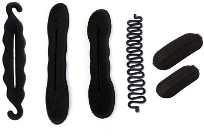 

RAAYA Hair Accessories For Women Wedding & Party Bun, Hair Accessory Set(Black)