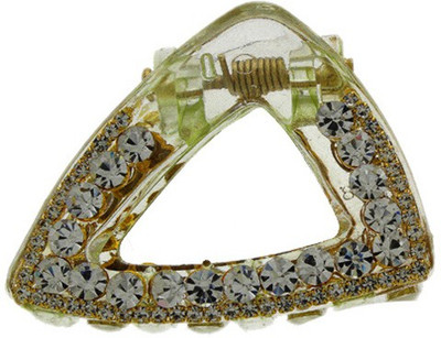 

Anuradha Art Jewellery Clutcher Hair Claw(Green)