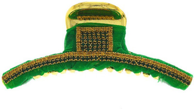 

Anuradha Art Jewellery Clutcher Hair Claw(Green)