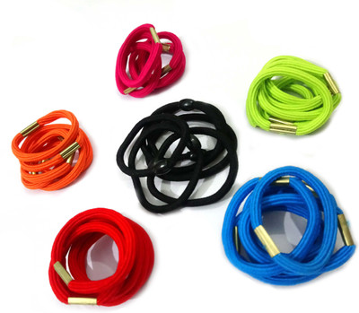 

OBEROI TRENDY Rubber Band(Multicolor)