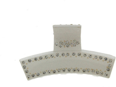 

Anuradha Art Jewellery Clutcher Hair Claw(White)