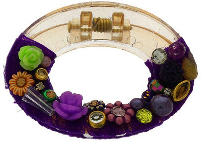 

Anuradha Art Jewellery Clutcher Hair Claw(Purple)