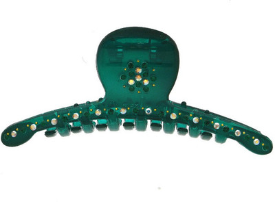 

Anuradha Art Jewellery Clutcher Hair Claw(Green)