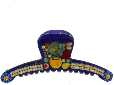 

Anuradha Art Jewellery Clutcher Hair Claw(Blue)