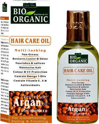 

Indus Valley Non Greasy Moroccan Argan Hair Care Oil 60ml(60 ml)
