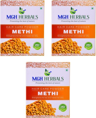 MGH Herbals Premium Quality Methi Powder 100gm Pack of 3(300 g)