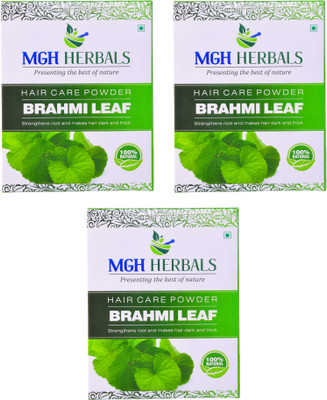 

MGH Herbals Premium Quality Brhami Powder 100gm Pack of 3(300 g)
