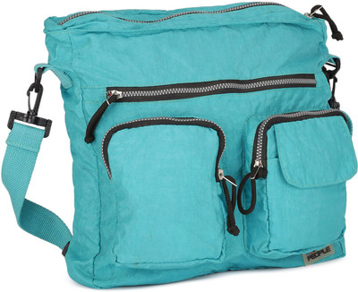People Messenger Bag(Blue)