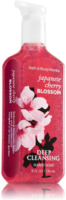 

Bath & Body Works Japanese Cherry Blossom Deep Cleansing Soap(236 ml, Bottle)
