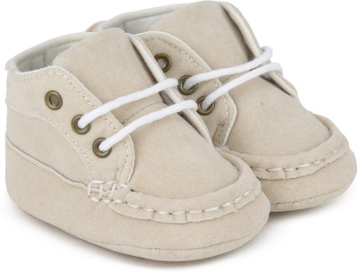

abdc kids Boys Lace Casual Boots(Beige, White
