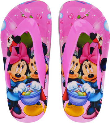

Lil Firestar Girls Slip On Slipper Flip Flop(Pink