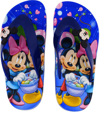 

Lil Firestar Girls Slip On Slipper Flip Flop(Blue