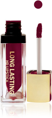 

Seven seas cosmetics makeup HD long lasting lady liquid matte lip gloss lipstick fashion color set of 1(maroon pink, 5 g)