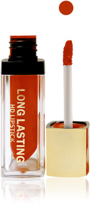 

Seven seas cosmetics makeup HD long lasting lady liquid matte lip gloss lipstick fashion color set of 1(orange, 5 g)