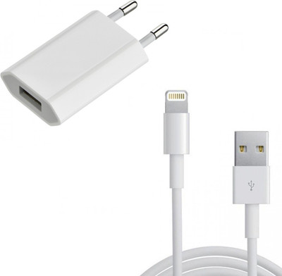 DRUMSTONE Wall Charger Accessory Combo for Mobile(White)