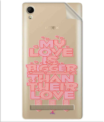 Snooky Intex Aqua Power Plus Mobile Skin(Transparent)