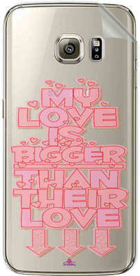 Snooky Samsung Galaxy S6 Edge Mobile Skin(Transparent)