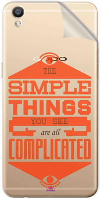 Snooky Oppo R9 Mobile Skin(Transparent)