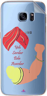 Snooky Samsung Galaxy S7 Edge Mobile Skin(Transparent)