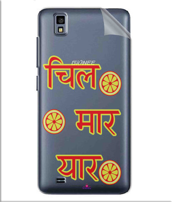 Snooky Gionee Pioneer P2M Mobile Skin(Transparent)