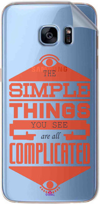 Snooky Samsung Galaxy S7 Edge Mobile Skin(Transparent)