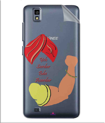 Snooky Gionee Pioneer P2M Mobile Skin(Transparent)